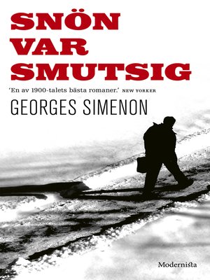 cover image of Snön var smutsig